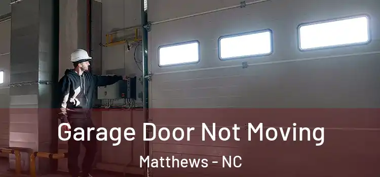  Garage Door Not Moving Matthews - NC