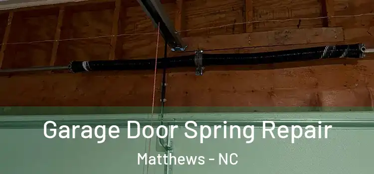  Garage Door Spring Repair Matthews - NC