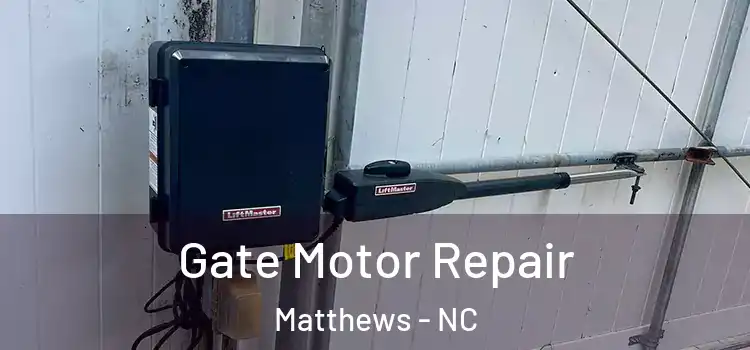 Gate Motor Repair Matthews - NC