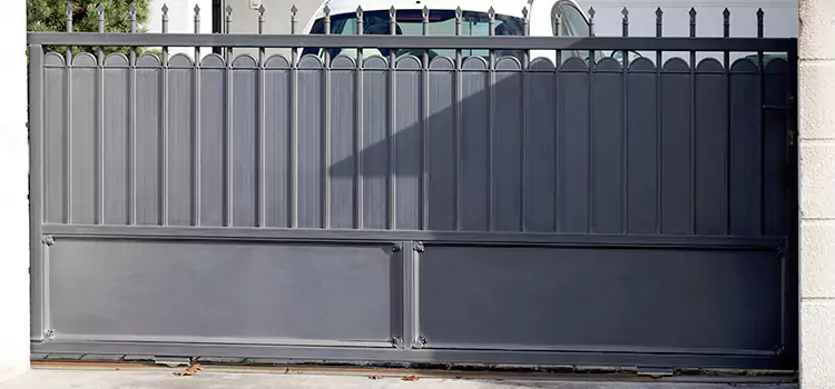 Metal Driveway Gate Installation Matthews