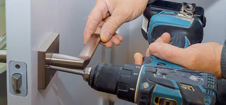 Security Door Lock Installation Matthews